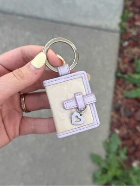Rare Coach Photo Keychain